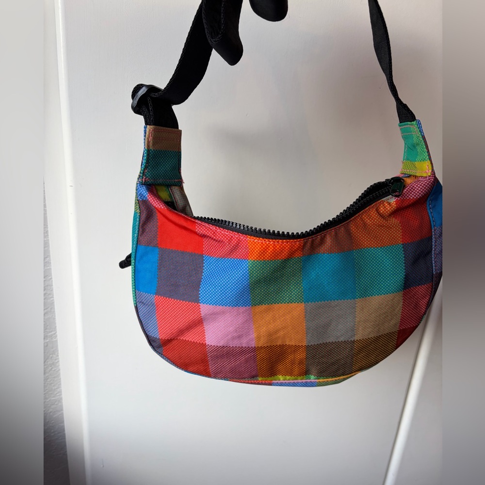 Baggu Madras Small Crescent